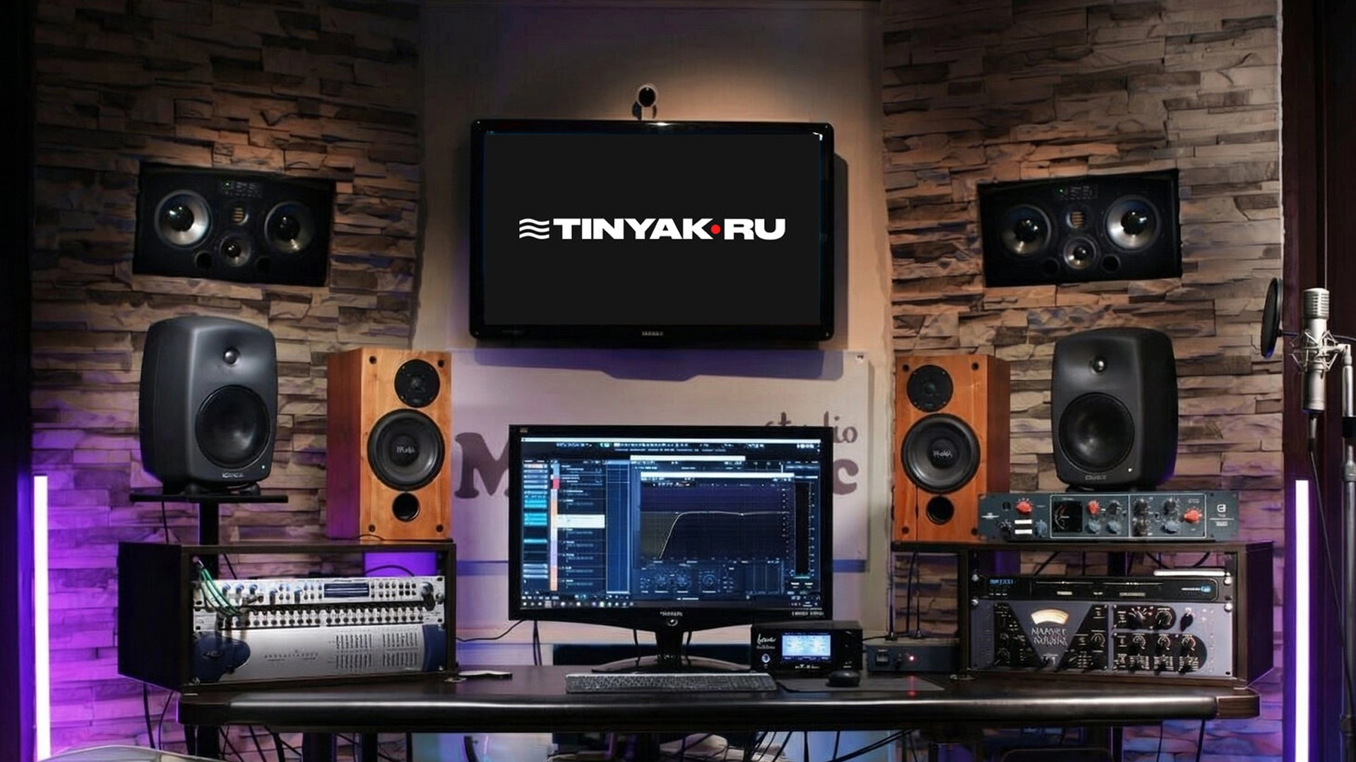 TINYAK.RU — Лучшая студия звукозаписи в Москве